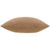Yard Tryfan Textured Cotton Polyester Filled Cushion 50 x 50cm - Biscuit