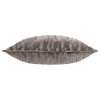 Paoletti Manhattan Velvet Polyester Filled Cushion 50 x 50cm - Mink