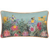 Wylder Nature Country Wilds Blossom Meadow Printed Polyester Filled Cushion 30 x 50cm - Sky Blue
