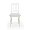 Coxmoor White Dining Chair (D40 x W43 x H90cm)