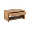 Curve Oak Coffee Table (D60 x W100 x H50cm)