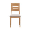 Curve Oak Dining Chair (D46 x W58 x H98cm)