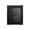 Corby of Windsor Eton Freestanding 35 Litre Mini Bar (H48.5 x W38.5 x D45cm) - Glass Fronted with Black Interior