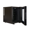 Corby of Windsor Eton Freestanding 35 Litre Mini Bar (H48.5 x W38.5 x D45cm) - Glass Fronted with Black Interior