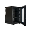Corby of Windsor Eton Freestanding 40 Litre Mini Bar (H57 x W40 x D41cm) - Glass Fronted with Black Interior