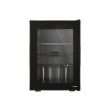 Corby of Windsor Eton Freestanding 40 Litre Mini Bar (H57 x W40 x D41cm) - Glass Fronted with Black Interior