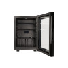 Corby of Windsor Eton Freestanding 40 Litre Mini Bar (H57 x W40 x D41cm) - Glass Fronted with Black Interior