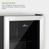 Willow Freestanding Mini Fridge (H51 x W47.9 x D44.7cm) - Black
