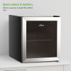 Willow Freestanding Mini Fridge (H51 x W47.9 x D44.7cm) - Black
