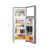 Fridgemaster Freestanding 80|20 Top Mounted Fridge Freezer (H117 x W47.5 x D48.7cm) - Silver