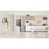 Indesit Freestanding 60|40 Fridge Freezer with Low Frost (H182.4 x W54 x D57.5cm) - Silver