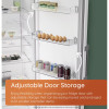 Hotpoint Integrated 50|50 Fridge Freezer with No Frost (H177.5 x W54 x D54.5cm) - Zinc Metal