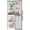 Indesit Freestanding 50|50 Fridge Freezer with No Frost (H182.4 x W54 x D62cm) - Silver
