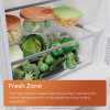 Hotpoint Integrated Undercounter Fridge with Ice Box (H81.9 x W59.7 x D54.5cm) - Steel