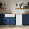 Willow Freestanding Slimline Dishwasher (H84.5 x W44.8 x D60cm) - White
