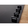 Indesit Integrated Electric 4 Burner Hob with Side Controls (H5 x W58 x D51cm) - Black Ceramic