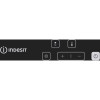 Indesit Integrated Electric 2 Burner Hob with Front Controls (H4.7 x W30 x D52cm) - Black Ceramic
