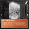 Hotpoint Freestanding Electric Twin Cooker with Ceramic Hob (H90 x W50 x D60cm) - Black