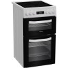 Hotpoint Freestanding Electric Twin Cooker with Ceramic Hob (H90 x W50 x D60cm) - White