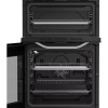 Hotpoint Freestanding Electric Twin Cooker with Ceramic Hob (H90 x W50 x D60cm) - White