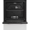Indesit Freestanding Gas Single Cooker with Gas Plate Hob (H90 x W50 x D60cm) - White