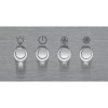Indesit Freestanding Cooker Hood with Chimney Extractor Fan (H115 x W60 x D45cm) - Stainless Steel