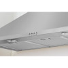 Indesit Freestanding Cooker Hood with Chimney Extractor Fan (H111 x W90 x D40cm) - Stainless Steel