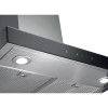 Hotpoint Freestanding Cooker Hood with Chimney Extractor Fan (H114 x W59.8 x D45.5cm) - Black