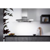 Hotpoint Freestanding Cooker Hood with Chimney Extractor Fan (H115 x W60 x D50cm) - Stainless Steel