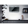 Hotpoint Freestanding Cooker Hood with Angled Chimney Extractor Fan (H38.1 x W59.5 x D29.3cm) - Black