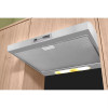 Hotpoint Freestanding Pull Out Visor Cooker Hood with Extractor Fan (H13.2 x W59.9 x D51.3cm) - Stainless Steel