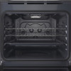 Indesit Integrated Single Electric Fan Oven with 3 Dial Timer (H59.5 x W59.5 x D55.1cm) - Stainless Steel