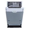 SIA Integrated Slimline Dishwasher (H81.5 x W44.8 x D55cm) - White
