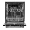 SIA Integrated Full Size Dishwasher (H81.5 x W59.8 x D55cm) - White