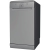 Indesit Freestanding Slimline Dishwasher (H85 x W45 x D59cm) - Silver