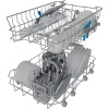 Indesit Integrated Slimline Dishwasher with Push & Go (H82 x W44.8 x D55.5cm) - White