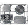 Indesit Integrated Slimline Dishwasher with Push & Go (H82 x W44.8 x D55.5cm) - White