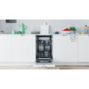 Indesit Integrated Slimline Dishwasher with Push & Go (H82 x W44.8 x D55.5cm) - White