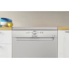 Indesit Freestanding Full Size Dishwasher with Push & Go (H85 x W60 x D59cm) - Silver