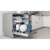 Indesit Freestanding Full Size Dishwasher with Push & Go (H85 x W60 x D59cm) - Silver