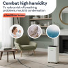 electriQ Essential Dehumidifier 12 Litre (H52 x W29 x D20cm)