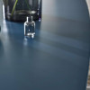 Element Matte Blue Rectangular Glass Dining Table (H76 x W180 x D90cm)