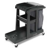 Numatic VersaCare Eco-Matic Trolley with Single Waste Bin, Shelf Storage, Top Storage Tray and Front Storage Unit