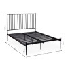 Floyd Metal Spindle Bed - Double (H121 x W144 x D198cm)