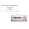 Magnetic Style Rectangular Name Badge 8 x 3cm
