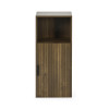 Hampshire Walnut Effect Bathroom Storage Cabinet (H90 x W40 x D30cm)