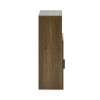 Hampshire Walnut Effect Bathroom Storage Cabinet (H90 x W40 x D30cm)