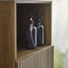 Hampshire Walnut Effect Bathroom Storage Cabinet (H90 x W40 x D30cm)