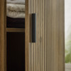 Hampshire Walnut Effect Bathroom Storage Cabinet (H90 x W40 x D30cm)