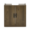 Hampshire Walnut Effect Under Sink Bathroom Storage Unit (H60 x W60 x D30cm)